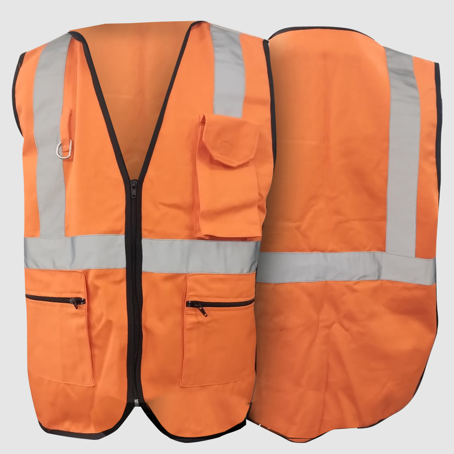 Chaleco Minero Gabardina Reflectivo Nivel 2