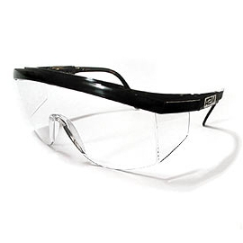 Anteojo MSA Sierra Patilla Regulable HC Antiraya Transparente o Gris IRAM