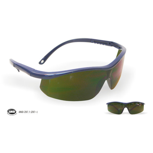 Anteojo Libus Argon Elite Patilla Regulable AF Antiempaño Din 3 o 5 para Soldadura IRAM