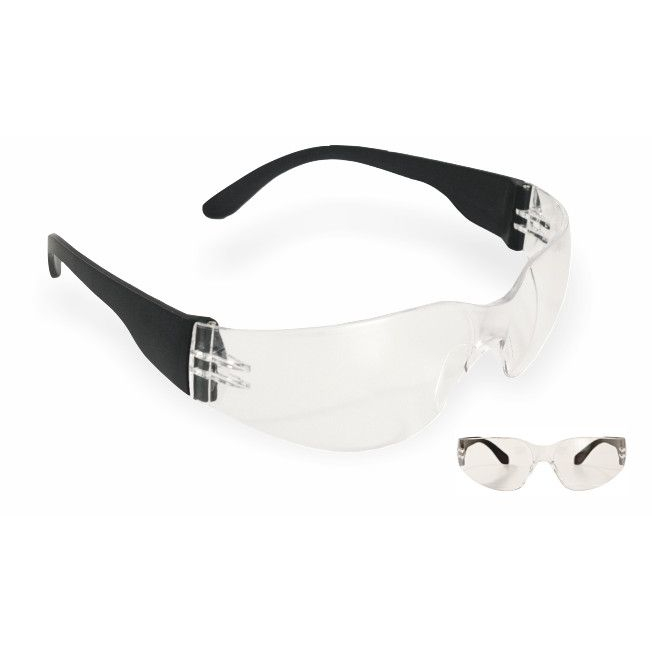 Anteojo Libus Ecoline Monolente Ergonómico AF Antiempaño Transp Gris o Ambar IRAM