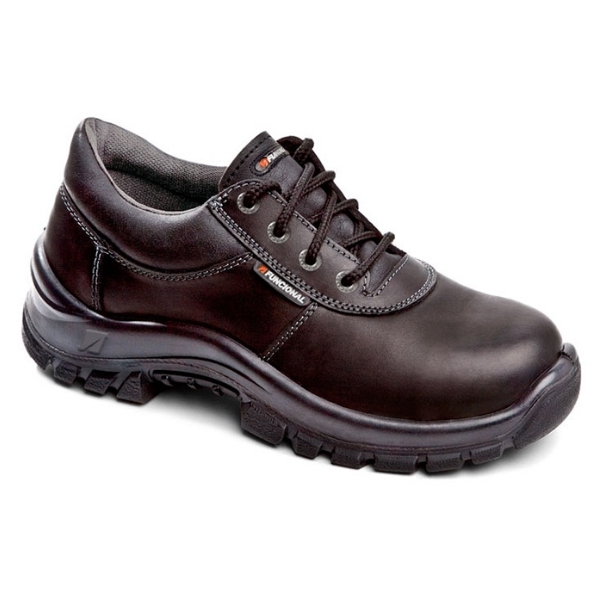 Zapato Funcional Spider Cuero Box Negro Suela PU/TPU Multid. C/P Acero Dielec 38 al 46