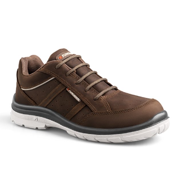 Zapatilla Funcional Horizon Ultraliviana Nobuck Marron PU Multid. C/P Alum Dielec 38 al 46