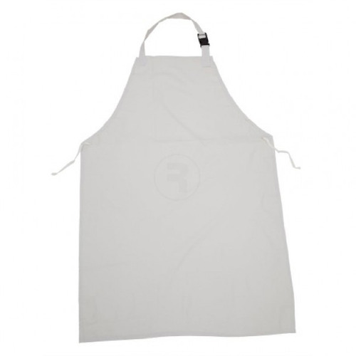 Delantal PVC Blanco 0,90 x 1,20 mts Espesor 0,35 mm con refuerzo