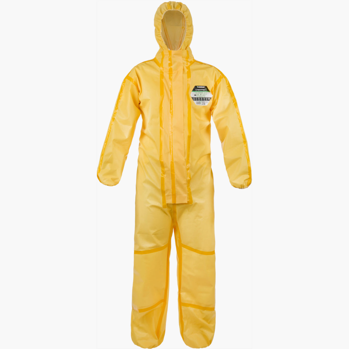 Mameluco Lakeland Amarillo Costura Sargada ChemMax 1 C1S428 ANSI Idem QC Dupont