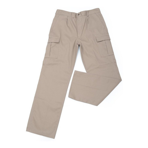 Pantalón de Trabajo OMBU con cierre Azul Marino / Beige del 36 al 58