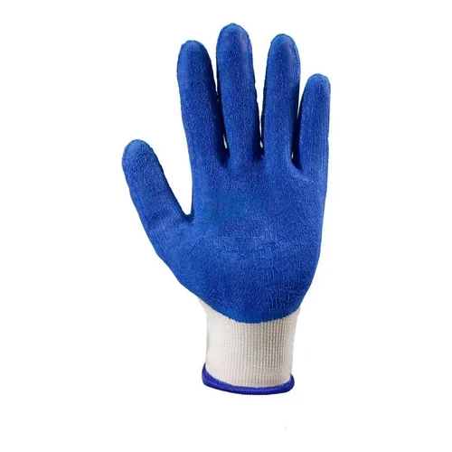 Par Guante Látex Rugoso Puño Elástico IRAM