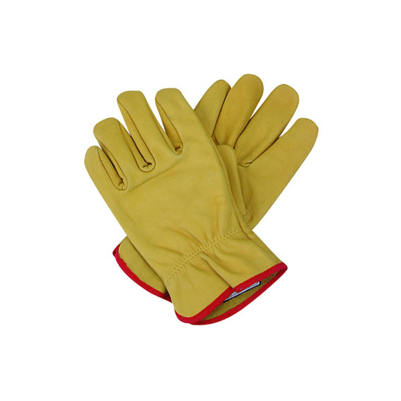 Par Guante Vaqueta 1/2 Paseo Amarillo Combinado Descarne 1º Calidad IRAM