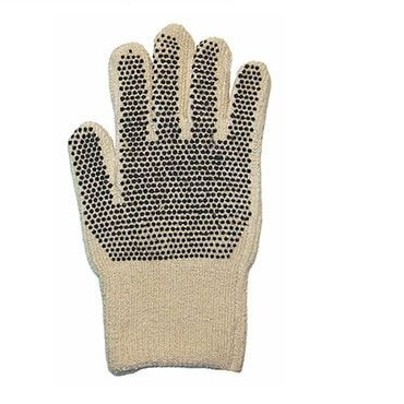 Par Guante Terrycloth Algodón Pesado Gris Forte Nivel de Corte 3 IRAM