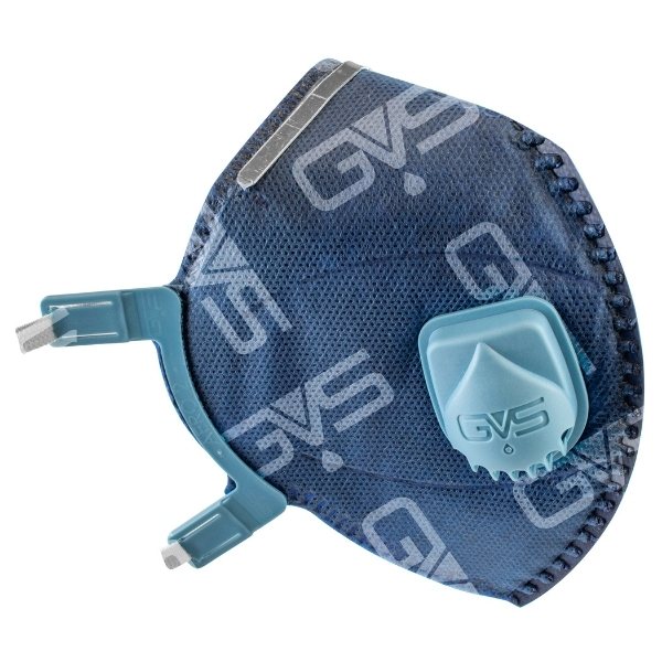 Respirador Descartabe GVS AERO 2 Plegable para polvos, humos y neblinas PFF2 Con Valvula